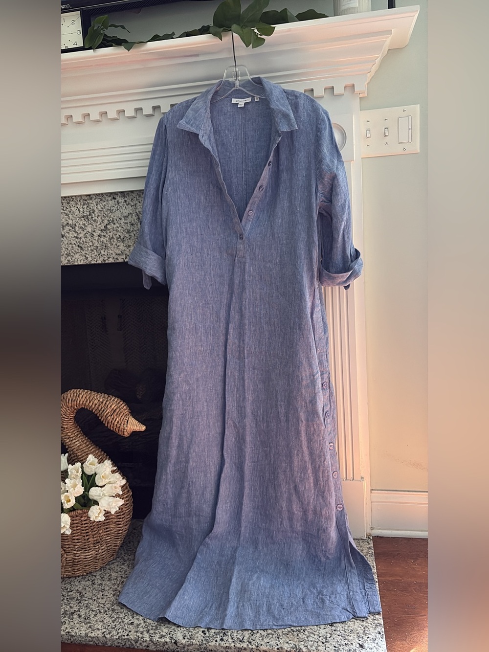 Chicos Linen Dress